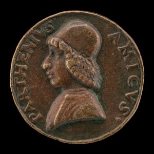 Bartolommeo Partenio, czynny 1480-1485, Humanista [awers].