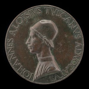 Giovanni Alvise Toscani, ok. 1930 r. 1450-1478, mediolański radca prawny, rzecznik konsystorski... [awers].