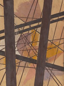 Skład sił kosmicznych, 1921-1922. autorstwa Lyubov Sergeevna Popova
