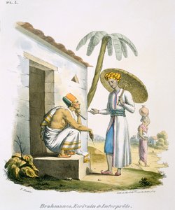 Bramini: skryba i tłumacz, 1827-35
