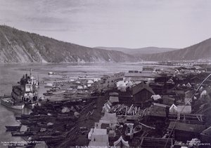 Dawson City na wiosnę autorstwa M.H. Craig