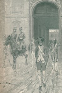 Bonaparte w Szkole Wojskowej, Paryż, 1784, 1896