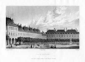 Plac Królewski, Paryż, 1830