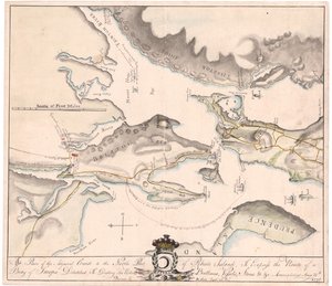 Plan Rhode Island autorstwa Seix (rękopis) autorstwa M. Seix