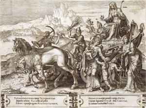 Pokora, tablica 7 z „Przełomu rzeczy ludzkich”, 1564