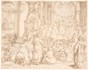 Panem nostrum (Nasz (codzienny) chleb) autorstwa Maarten van Heemskerck