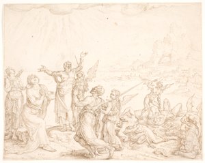 Ale wybaw nas (mężczyźni fri os) autorstwa Maarten van Heemskerck