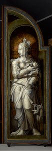 Święta Małgorzata z Antiochii autorstwa Maarten van Heemskerck