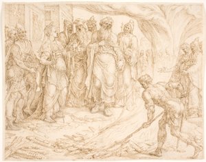 Tamar daje się poznać autorstwa Maarten van Heemskerck