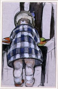 Margery (akwarela na płótnie) autorstwa Mabel Royds