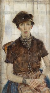 Miss Brown (olej na płótnie)