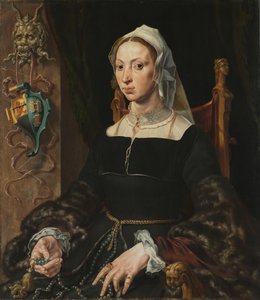 Portret Machtelta Suijsa, ok. 1930 r. 1540-1545. autorstwa Maerten van Heemskerck