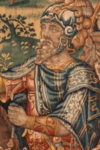 Historia Gideona, koniec XVI wieku (jedwab i wełna) autorstwa Maerten van Heemskerck