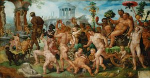 Triumf Bachusa, 1536-7