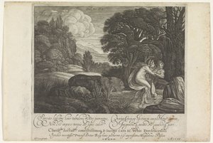 Salmacis i Hermafrodyt Metamorfosen van Ovidius (tytuł serii)
