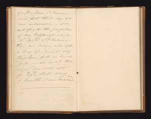 Wyciąg z rękopisu z Narracji Lady De Lancey o kampanii Waterloo autorstwa Magdalene Hall De Lancey