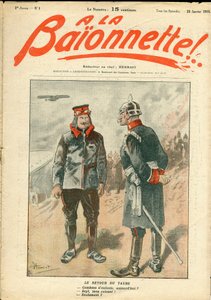 Okładka „La Baionnette”, Satyryczne i Kolory