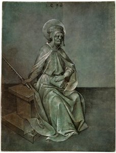 Apostoł Szymon, 1496. autorstwa Mair von Landshut