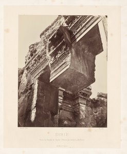 Gezicht op de collonade in het midden van de tempel van Luxor, Egipt (Egipt/Świątynia Louksor, Widok ogólny środkowych kolumnad (Teby) Architektura starożytna: Egipt, Grecja, Azja Mniejsza: Album fotograficzny (tytuł serii)