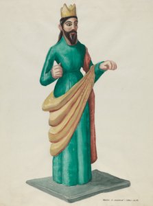 Archanioł Bulto, ok. 1930 r. 1937. autorstwa Majel G. Claflin