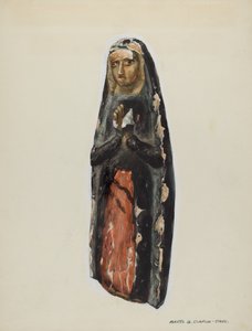 Bulto Dziewica, c. 1939. autorstwa Majel G. Claflin