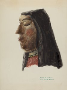 Szef Guadalupe, ok. 1930 r. 1938. autorstwa Majel G. Claflin