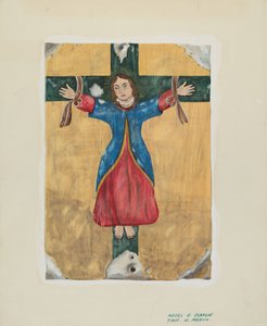 Obraz św. Liberaty, ok. 1930 1939. autorstwa Majel G. Claflin