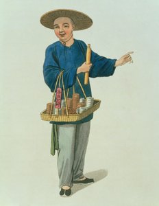 Aptekarz, tablica 26 z filmu „Strój chiński”, ryt. J. Dadley, 1800