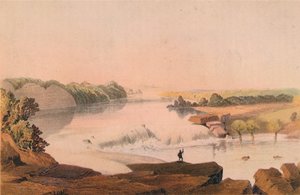 Wodospady Rio Salado, 1857-1859.