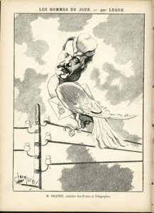 Ilustracja Manuela Luque (1854-1919) w La Caricature (1880) autorstwa Manuel Luque