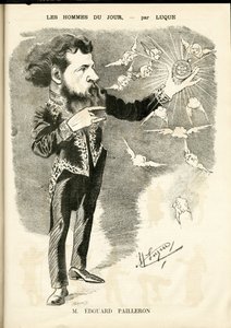Ilustracja Manuela Luque (1854-1919) w La Caricature (1880) autorstwa Manuel Luque
