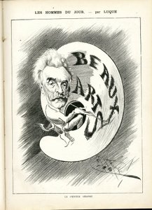 Ilustracja Manuela Luque (1854-1919) w La Caricature (1880) autorstwa Manuel Luque