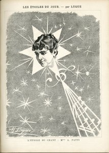 Ilustracja Manuela Luque (1854-1919) w La Caricature (1880) autorstwa Manuel Luque