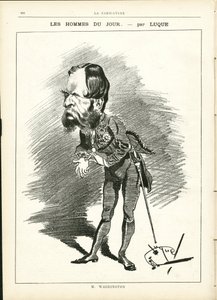 Ilustracja Manuela Luque (1854-1919) w La Caricature (1880) autorstwa Manuel Luque