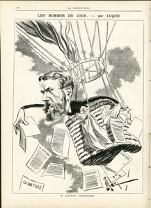 Ilustracja Manuela Luque (1854-1919) w La Caricature (1880) autorstwa Manuel Luque