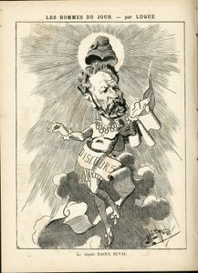 Ilustracja Manuela Luque (1854-1919) w La Caricature (1880) autorstwa Manuel Luque