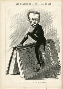 Ilustracja Manuela Luque (1854-1919) w La Caricature (1880) autorstwa Manuel Luque