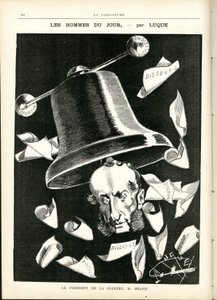 Ilustracja Manuela Luque (1854-1919) w La Caricature (1880) autorstwa Manuel Luque