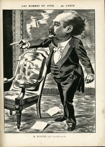 Ilustracja Manuela Luque (1854-1919) w La Caricature (1880) autorstwa Manuel Luque