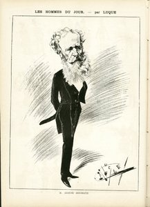 Ilustracja Manuela Luque (1854-1919) w La Caricature (1880) autorstwa Manuel Luque