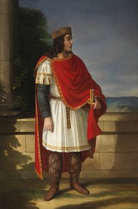 Suintila, król Wizygotów, połowa XIX wieku autorstwa Manuel Miranda y Rendón