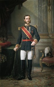 Portret Alfonsa XII autorstwa Manuel Ojeda y Siles