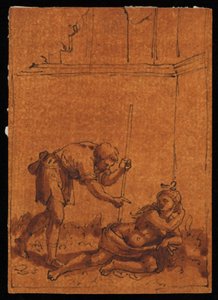 Cymon i Ifigenia autorstwa Marcantonio Raimondi
