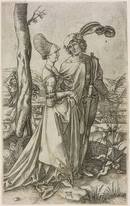 Spacer autorstwa Marcantonio Raimondi