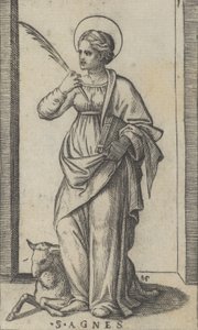 św. 1500-1527. autorstwa Marcantonio Raimondi