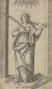 św. 1500-1527. autorstwa Marcantonio Raimondi