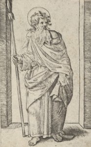 Św. Macieja 1500-1534. autorstwa Marcantonio Raimondi