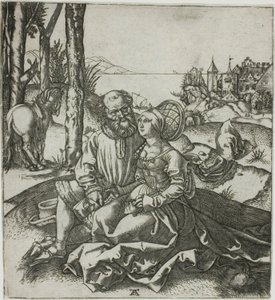 Chora para (oferta miłości) autorstwa Marcantonio Raimondi