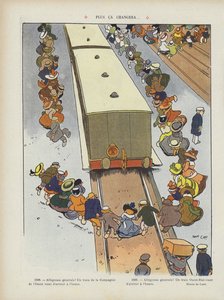 Im więcej rzeczy się zmieni? . Ilustracja do Le Rire