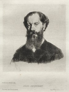 Jules Jacquemart, 1876. autorstwa Marcellin Gilbert Desboutin
